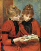 Pierre Renoir Young Girls Reading china oil painting artist